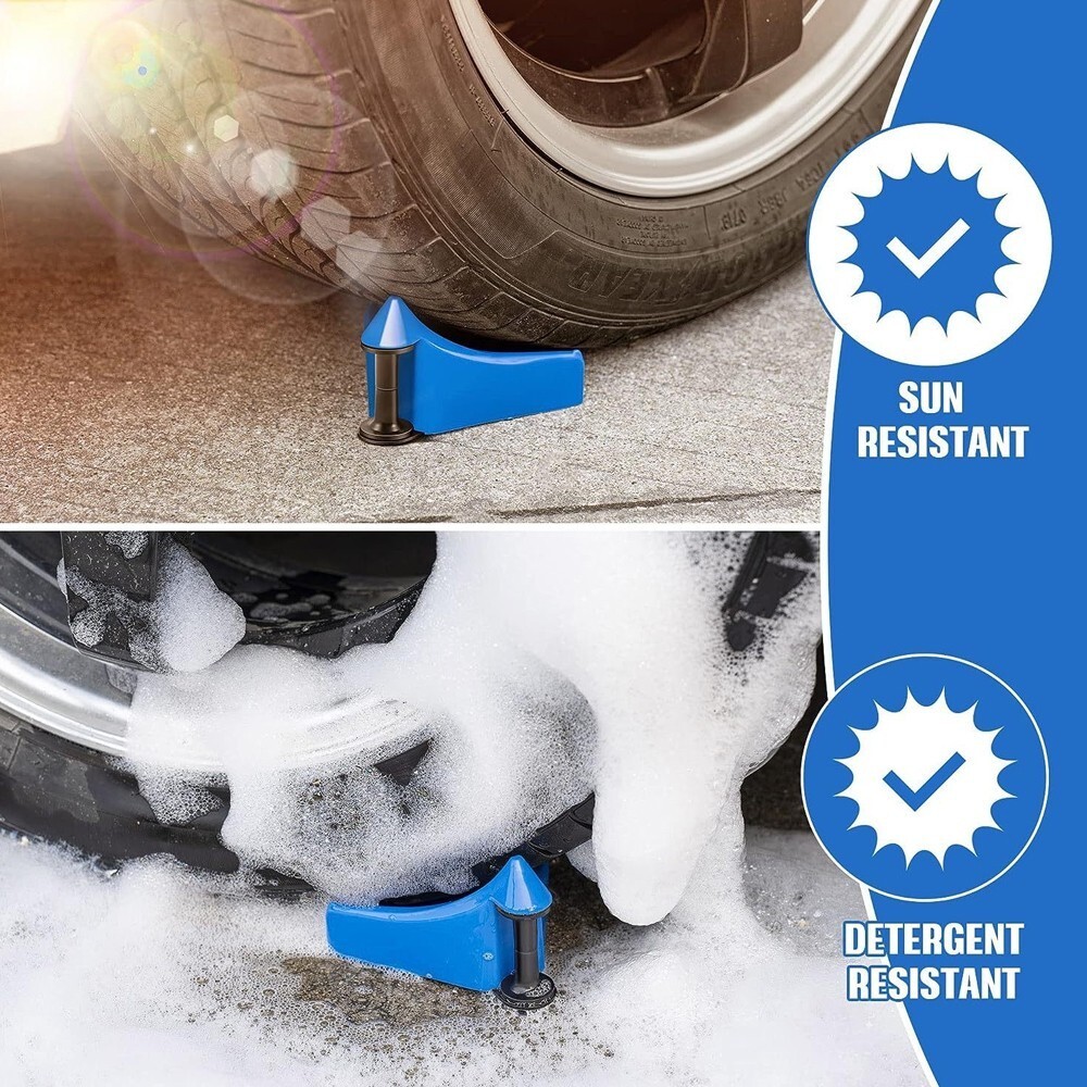 4× Car Washing Hose Guide Pressure Washer Hose Roller for Motorcycle Truck Tires