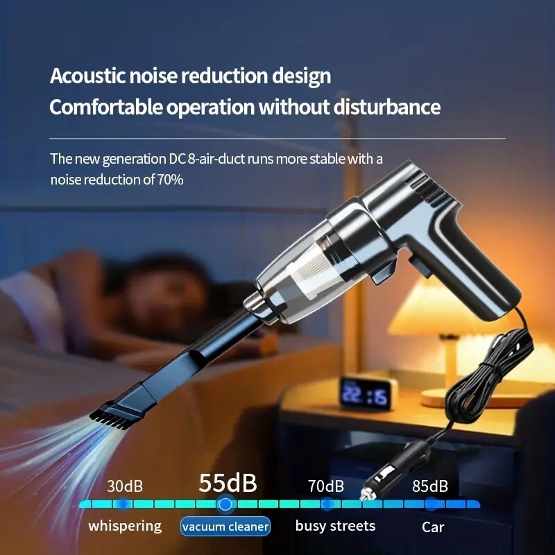 vacuum cleaner car portable black car care