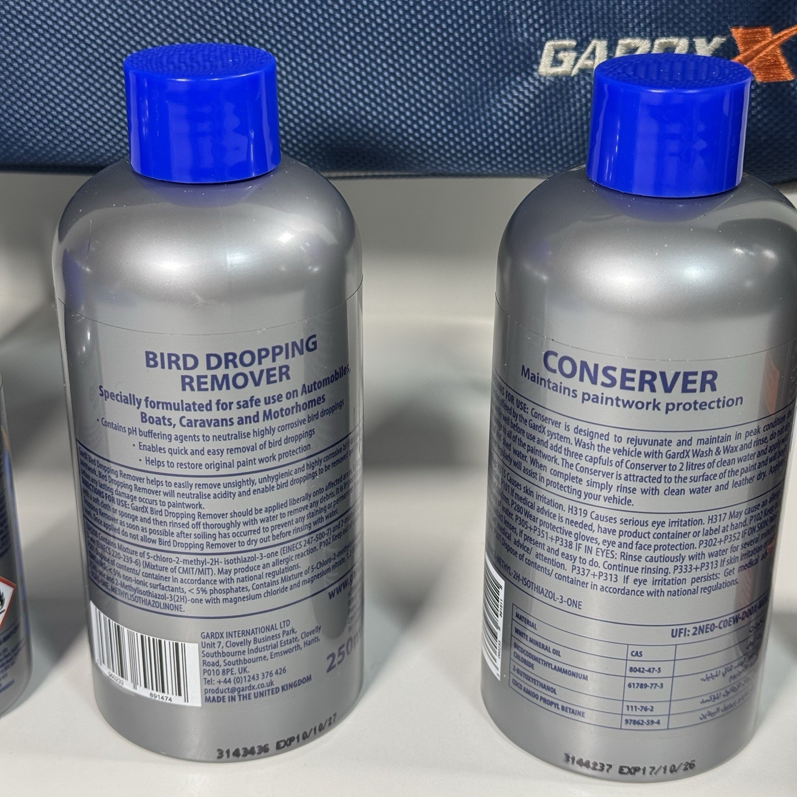 GardX Car Care Kit Wash Wax Glass Guard Tyre Guard Sponge Bag New