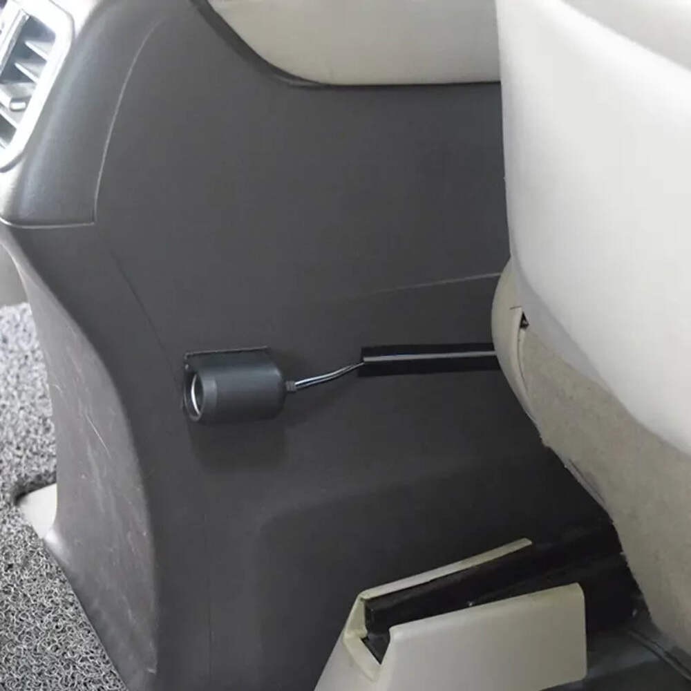 4Pc Sleek Car Cable Organizer Kit Universal Sleeves for a Neat Damage-Free SUV
