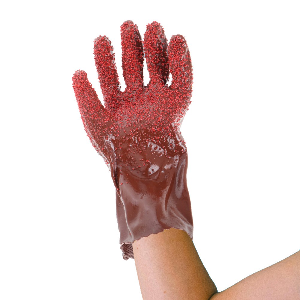 2 Pairs Non-slip Cleaning Gloves Thick Dishwashing for Dishes Commercial
