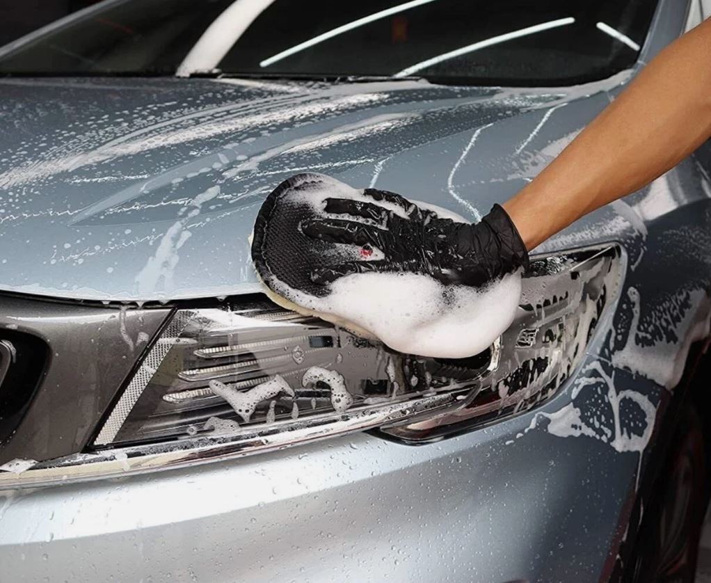 6Pack Car care Microfiber Detailing For Quattro Wash Mitt dry Towel Cleaning