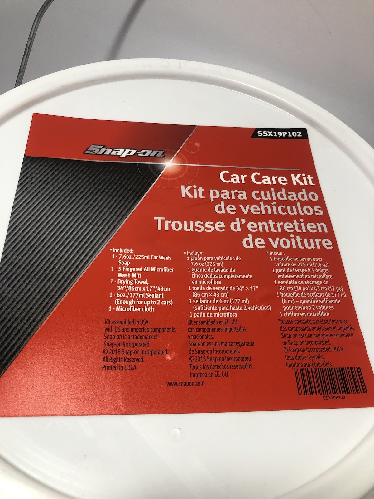 Snap-On Car Care Kit – Brand New/Sealed