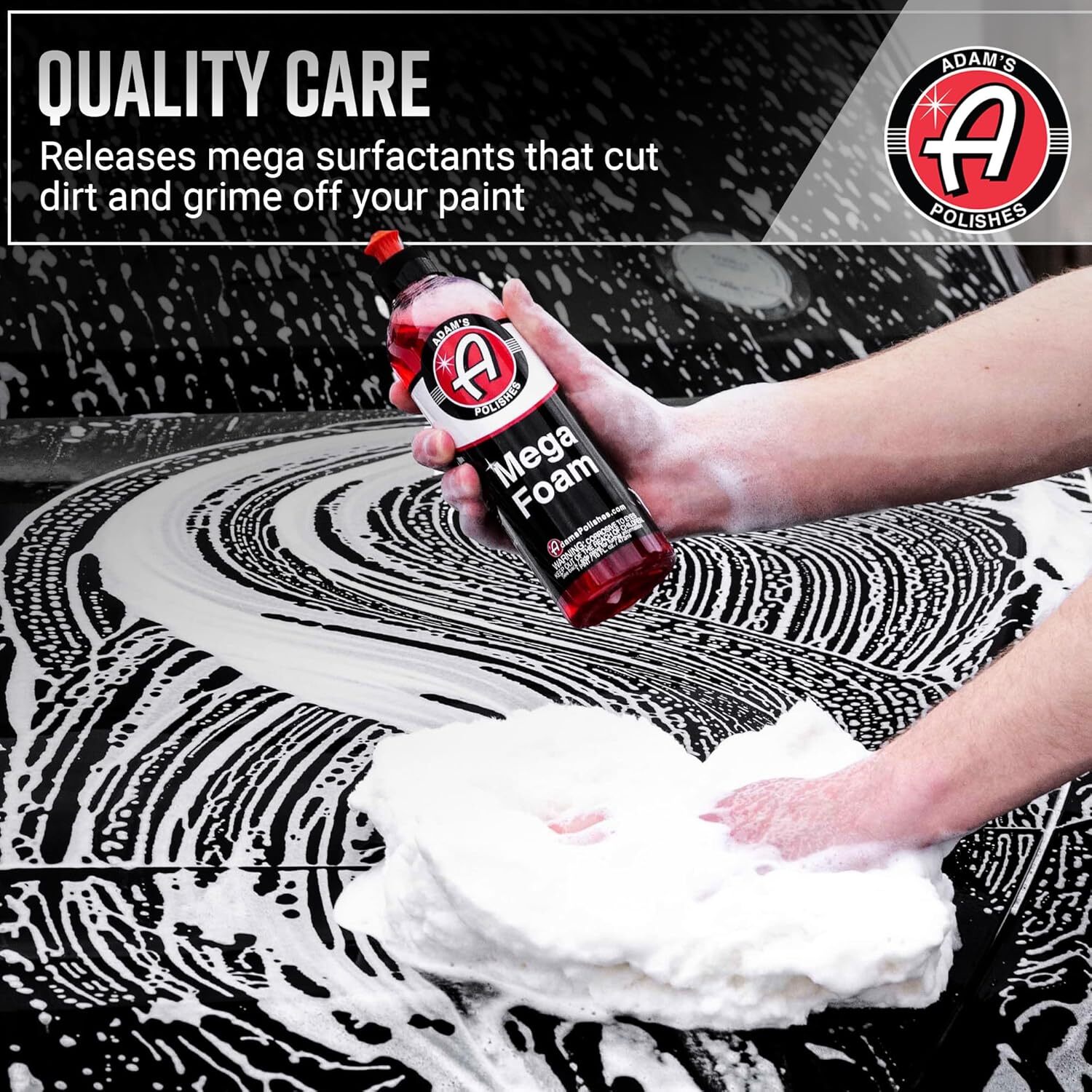 Adam’s Polishes Mega Foam Gallon pH Best Car Wash Soap For Foam Cannon