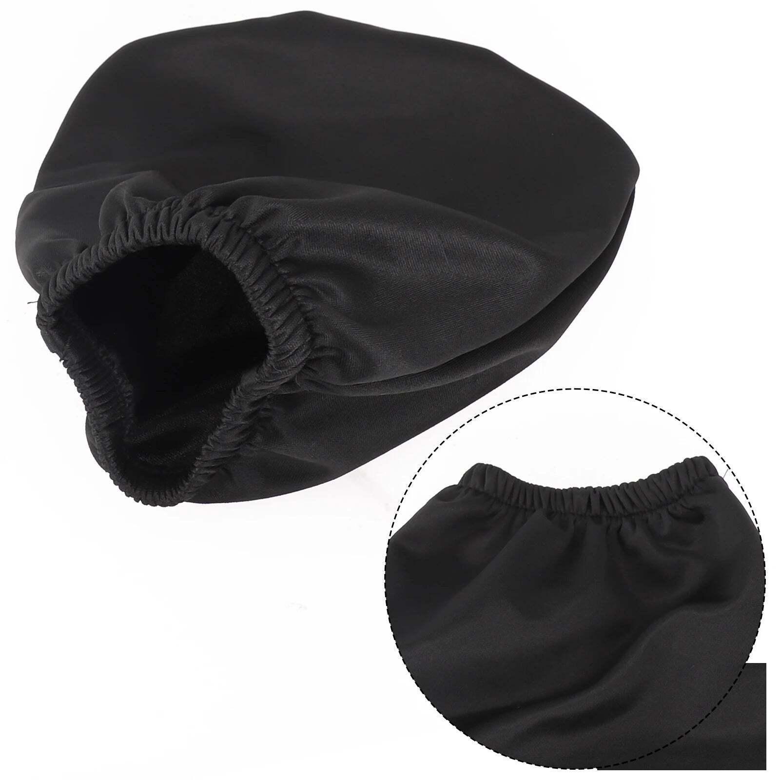 1pc Premium Cloth Headrest Cover For Car Truck SUV Auto Universal Elastic Neck