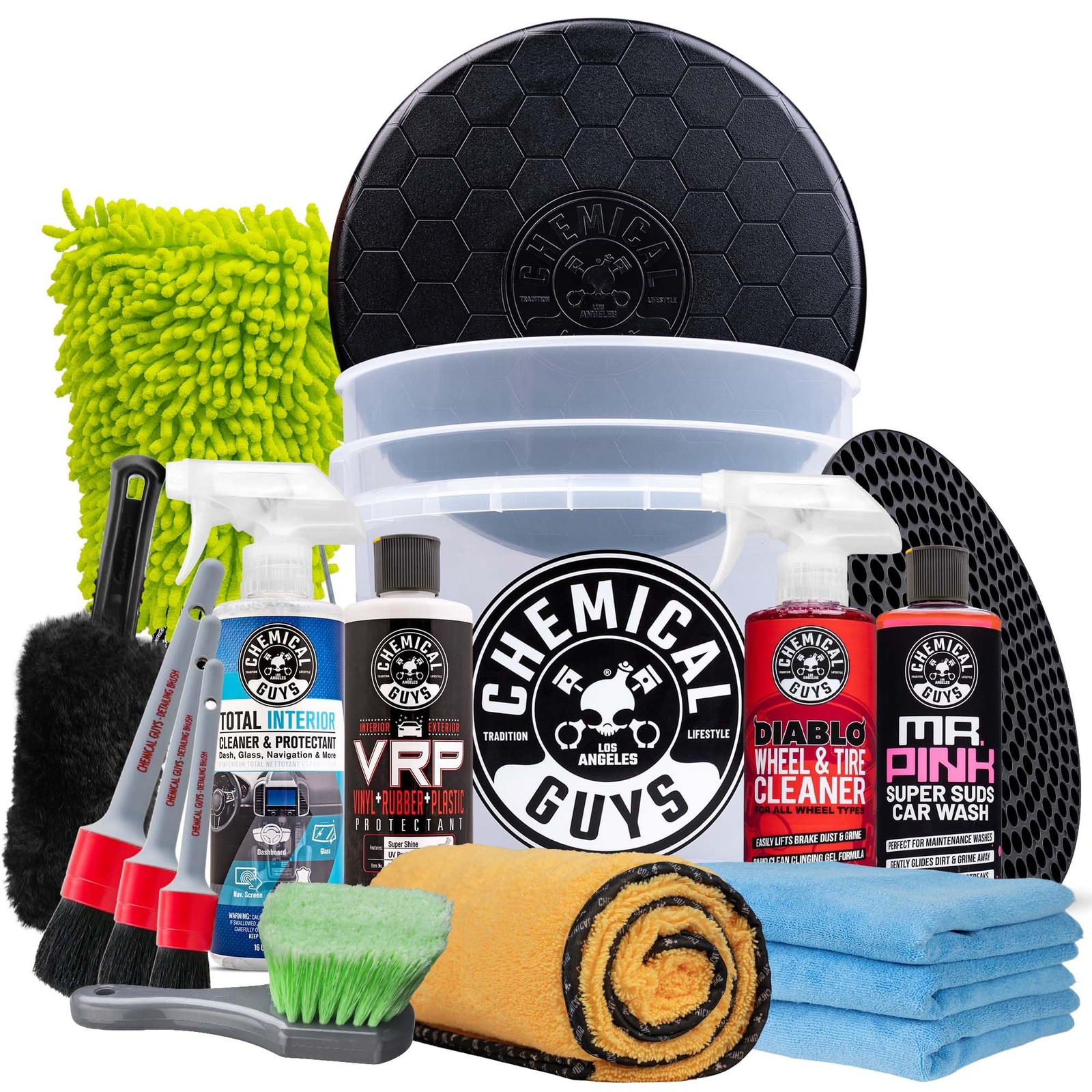 Car Detailing Kit, 3.76 Fl Oz (Pack of 17), No Color