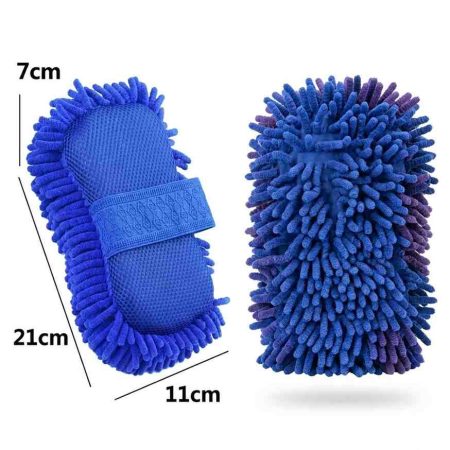 Microfiber noodle sponge