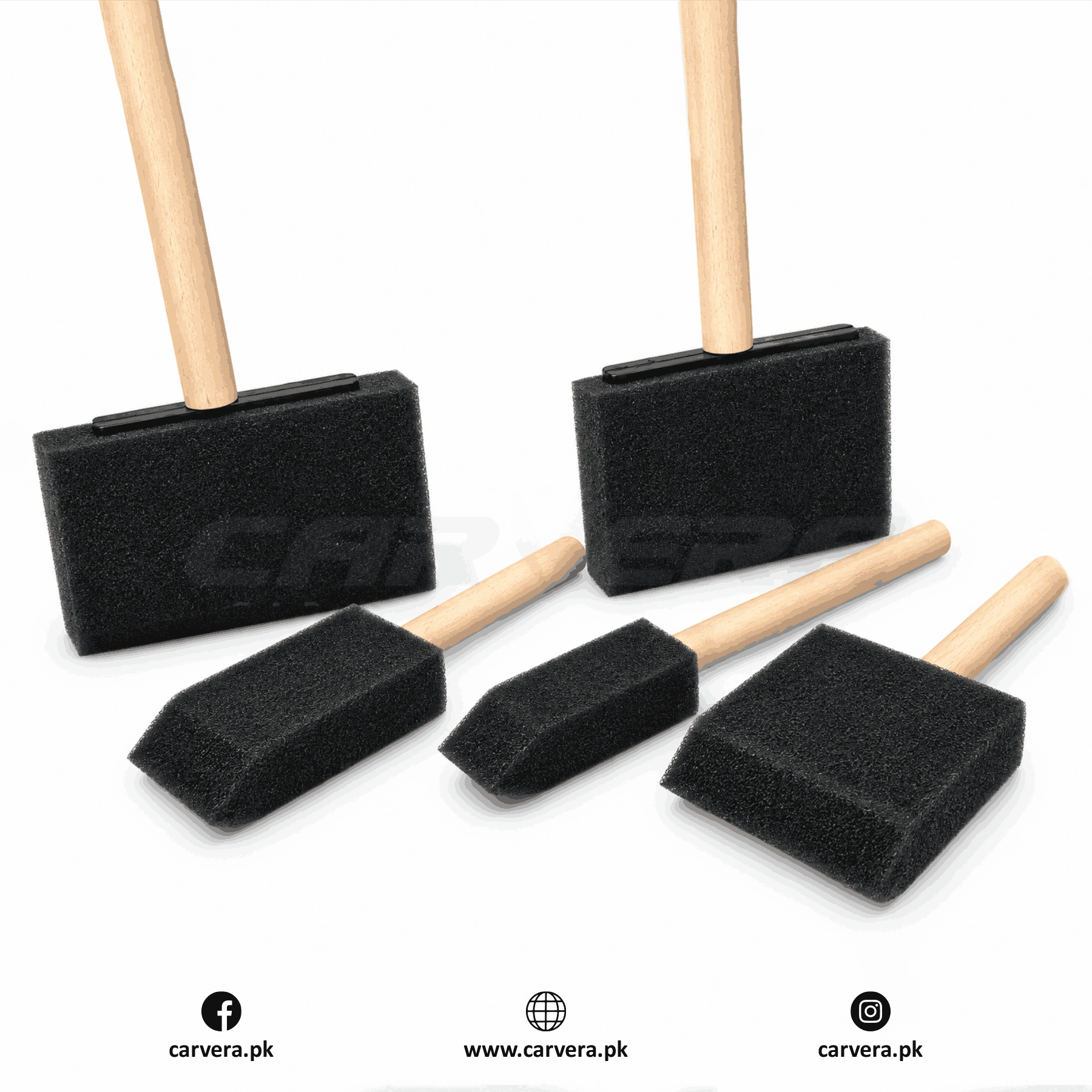 carvera products detailing foam and sponges